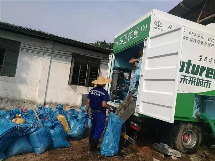 濉溪工业污泥压干处理